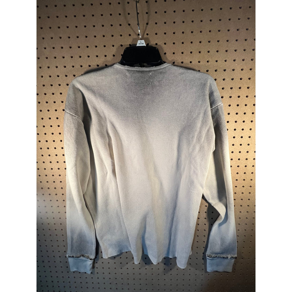 Satoshi Nakamoto Studded Thermal Longsleeve White XL