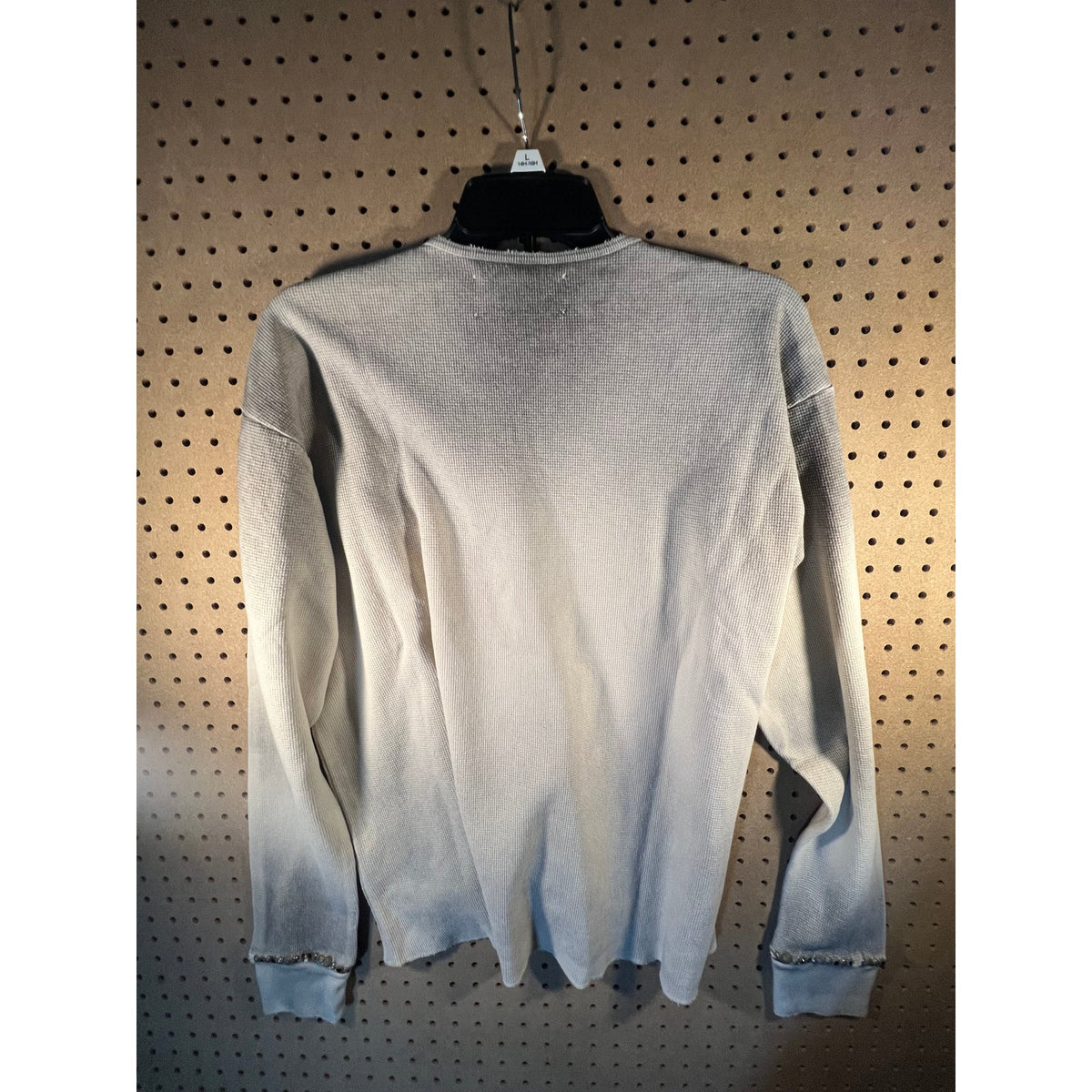 Satoshi Nakamoto Studded Thermal Longsleeve White XL