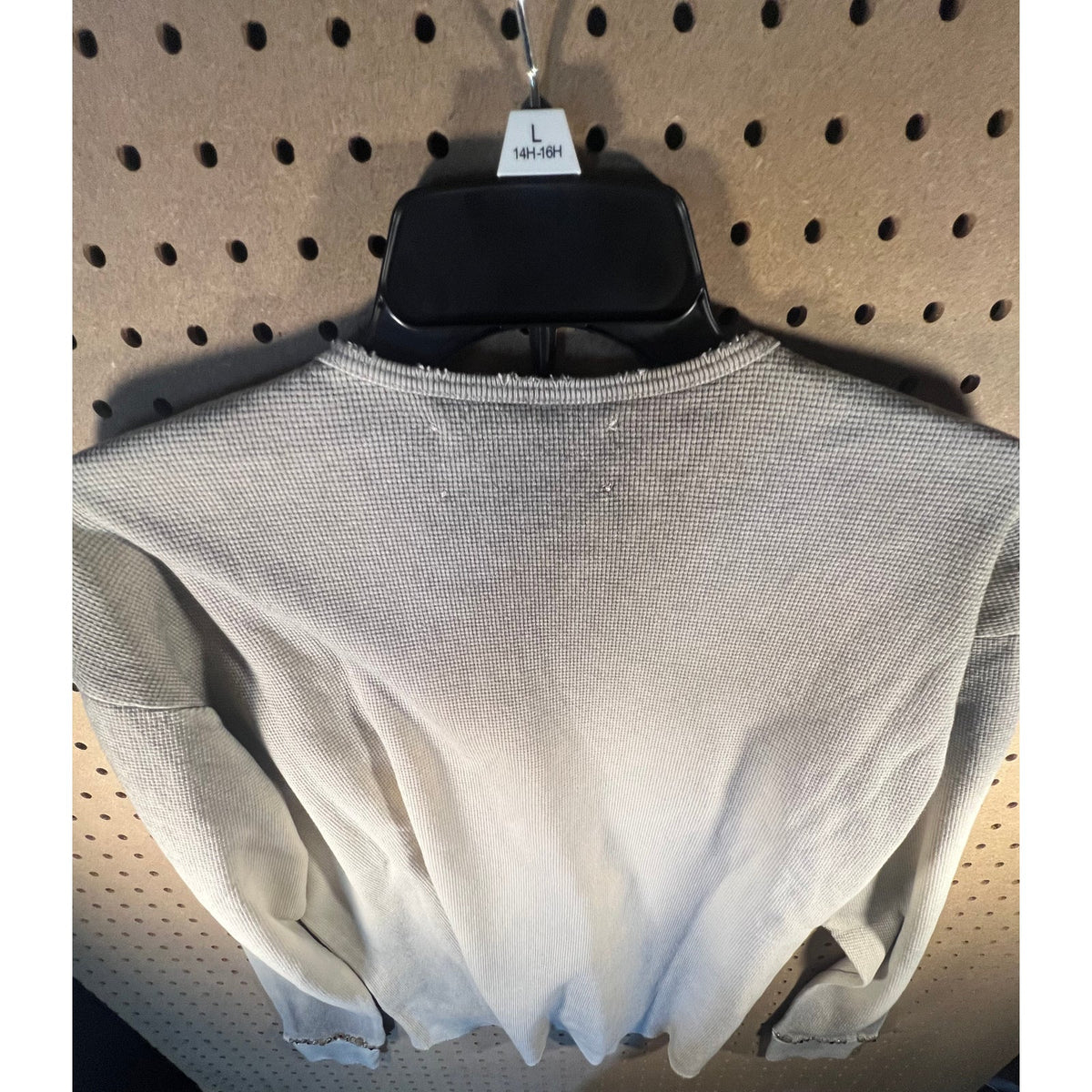 Satoshi Nakamoto Studded Thermal Longsleeve White XL