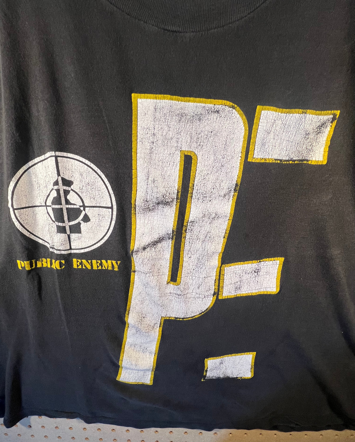 Vintage 1990s Public Enemy PE Crosshairs T-Shirt