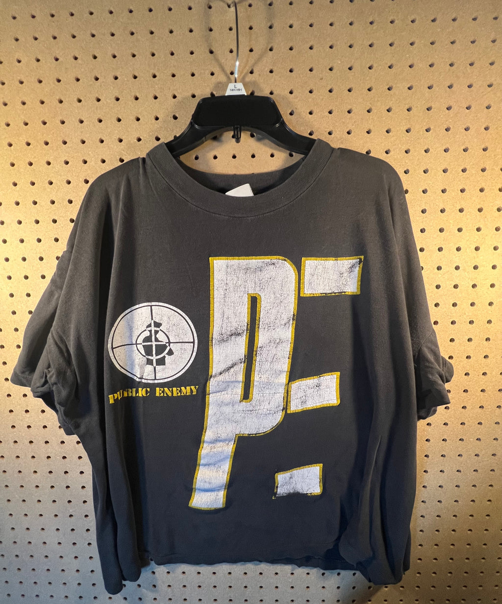 Vintage 1990s Public Enemy PE Crosshairs T-Shirt
