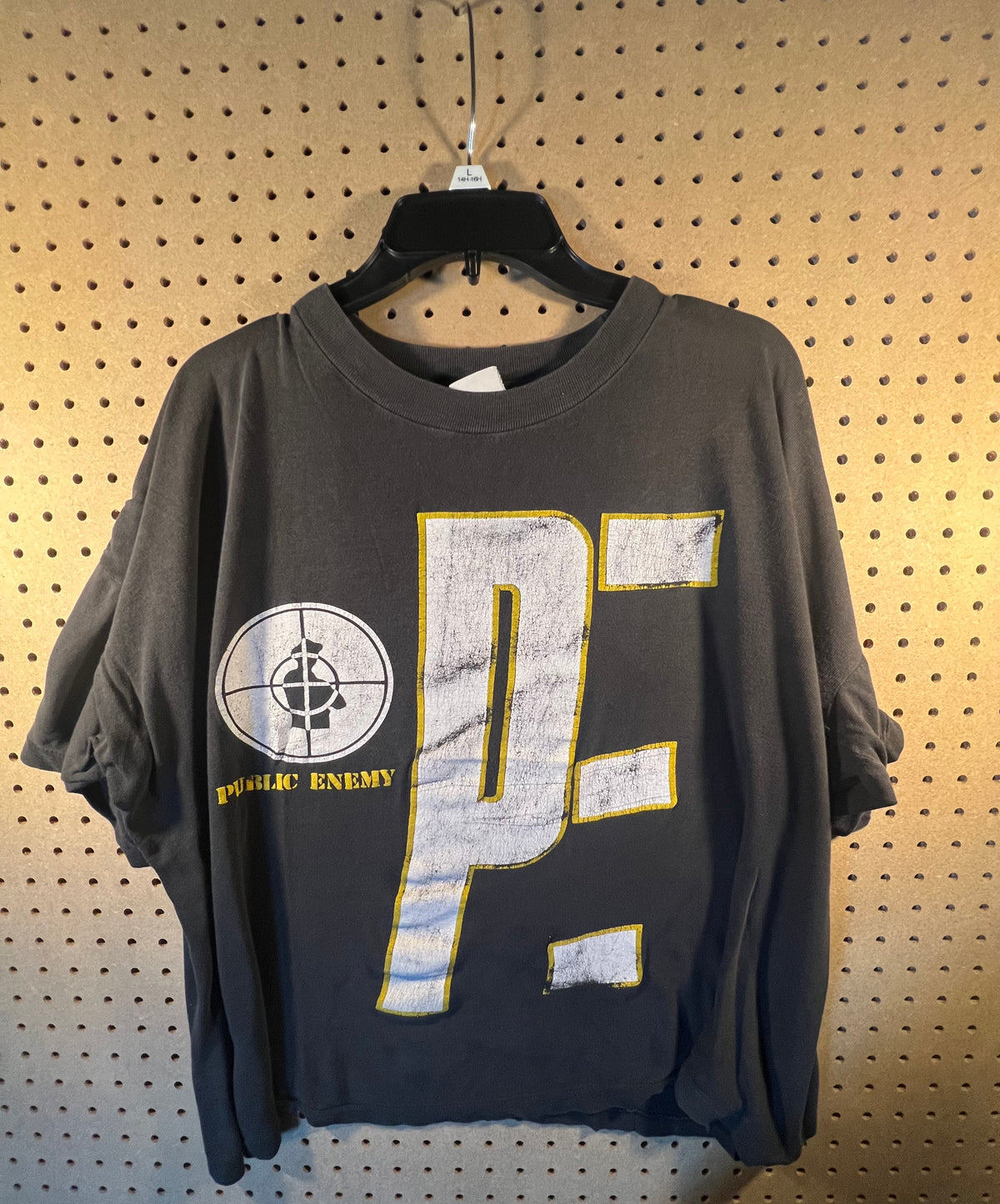 Vintage 1990s Public Enemy PE Crosshairs T-Shirt
