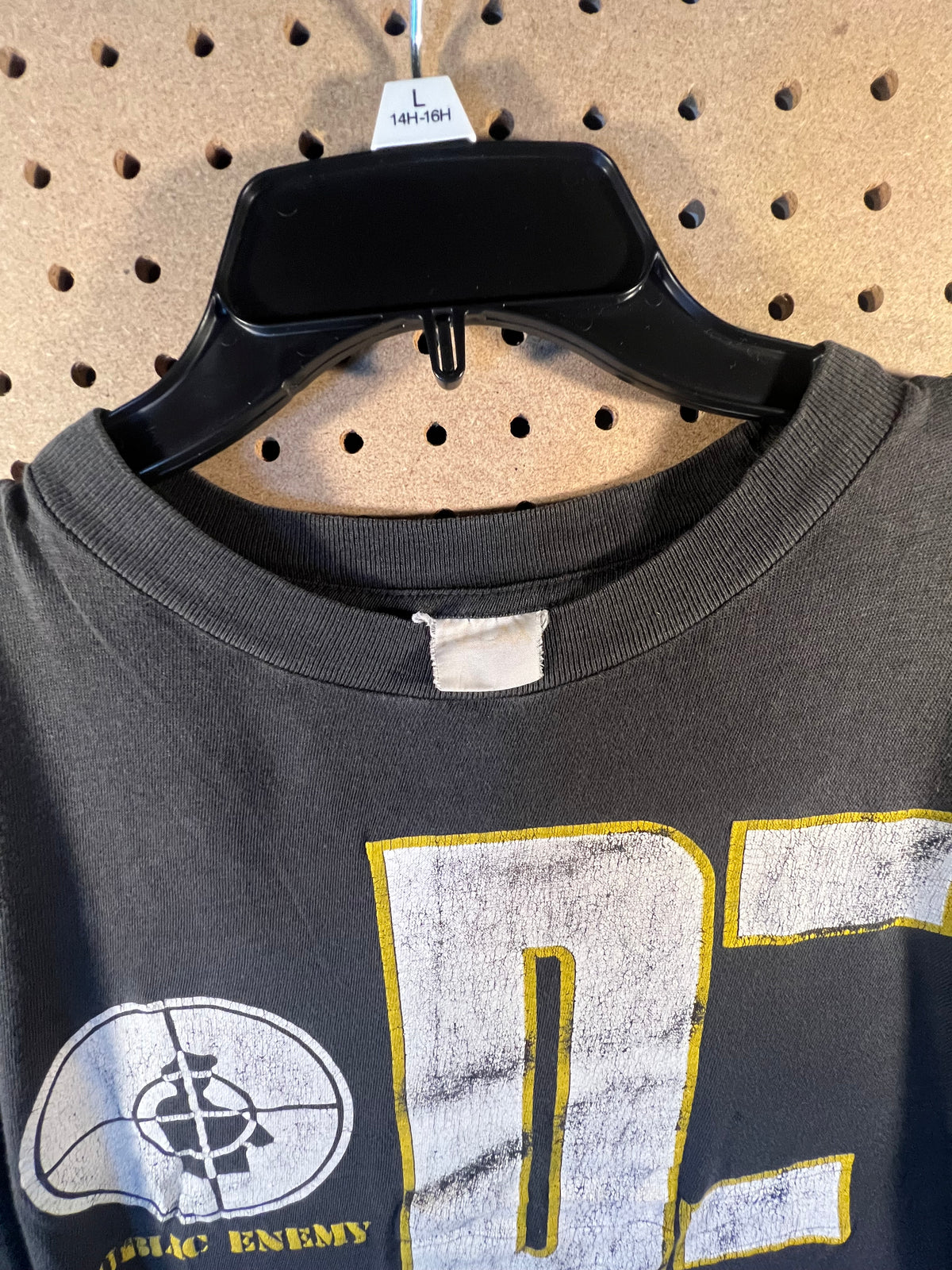 Vintage 1990s Public Enemy PE Crosshairs T-Shirt